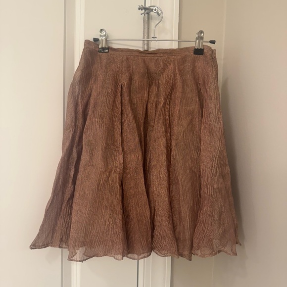 ASO SERENA VAN DER WOODSEN RODARTE PLEATED SKIRT - S - Picture 4 of 7
